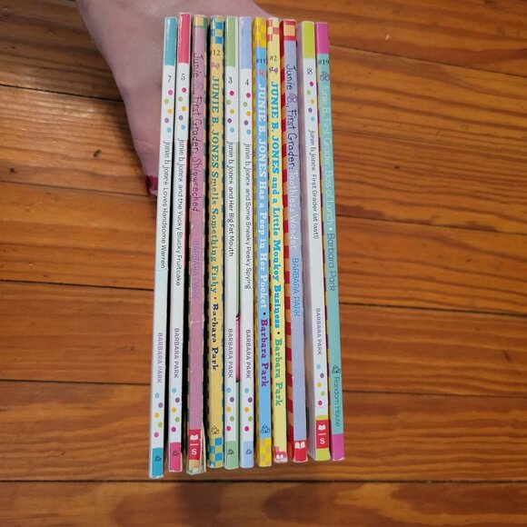 11 Junie B Jones Book Lot‎ Barbara Park Home School Teacher - Picture 6 of 7